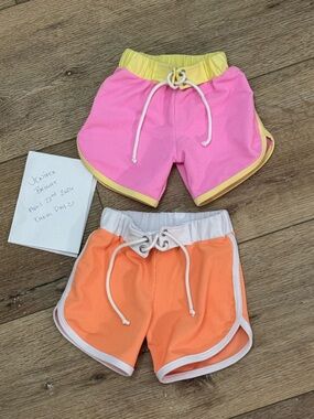 Lainsnow boys swim trunks bundle 12/24M